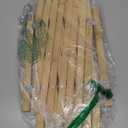 Expandable Wooden Dog Gate, Retractable Accordion Pet Gate, Small Medium Pet Dog Fence Safety Protection for Doorway Stairs Patio Garden Lawn (Large)