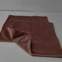 Juspurbert Set of 2 Super Soft Velvet Decorative Throw Pillow Covers 24x24 inch Square with Fringe Luxury Style Cushion Case European Pillow Shell for Sofa Bedroom, Mocha Mousse