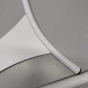 NAMON Rolling Laptop Stand, 2 in 1 Dual-use Floor & Desktop, Adjustable Height from 16.5" to 51", with 4 Lockable Casters, Perfect for Home, Office, Meeting Room, Study (White)