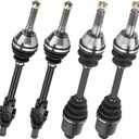 Front and Rear ATV CV Axle Drive shaft Assembly Set for Polaris Sportsman 400 500 600 700/Magnum 330/ATP 330 500 2002 2003 2004 2005- Full Set
