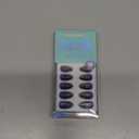 BTArtbox Press On Nails Square - Pastel Short Press On Nails with Glue for Women, Opaque Soft Gel Glue On Nails in 16 Sizes - 32 Stick On Nails Kit, Heeled Neutral