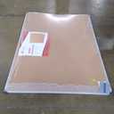 VIZ-PRO Large Cork Bulletin Board, 72 X 48 Inches, Wall-Mounted Corkboard with Silver Aluminium Frame for School, Office, and Home 6' X 4'