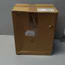 Fainne 8 Pcs Stackable Paper Trays Organizer for Desk 8 Layer Stackable Letter Trays Plastic File Organizer Tray and Stacking Supports for File Storage, 13 x 10 x 2.76'' (Black)