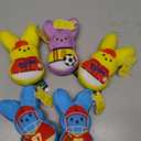 5 x Peeps Plush Backpack Clips 4"
