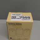 Airversa Waterless Essential Oil Diffuser Starter Kit with 4 x 10mL Hotel Scent Fragrance Oil, Battery Operated Mini Scent Air Machine Portable Diffuser for Home Car Office, AN8 Kit Black