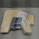 Step Stool for Toddler Kids Wooden  Height Adjustable 2-Step Ladder with Handles  Bathroom Sink Kitchen Bedroom Potty Training  Non-Slip Safety Design for Children 18 Months+ (Natural)