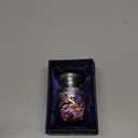 M MEILINXU Small Urn for Ashes for Women or Man, Keepsake Urns for Human Ashes Female & Male, Mini Decorative Urns, Miniature Cremation Container, Yellow Floral and Butterfly Urn - Little (Purple)