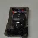 Redragon M908 Impact RGB LED MMO Gaming Mouse with 12 Side Buttons, Optical Wired Ergonomic Mouse with Max 12,400DPI, High Precision, 18 Programmable Macro Shortcuts, Comfort Grip (Black)