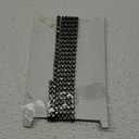 Jerler 10 Yards Crystal Rhinestone Trim SS18/4.0mm, Black Close Chain for Sewing Crafts Ideal Wedding Party Christmas DIY Decoration