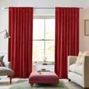 2 Pack Curtain Drapery Rod，Acrylic Square Finials Curtain Rod，3/4'' Diameter Single Deorative Curtain Rod, Adjustable Length from 86 to 120 Inches