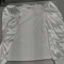 Floerns Girls Casual Puff Long Sleeve Round Neck Rib Knit Blouse Tee Tops, Size 9Y