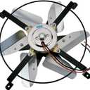 Perma-Cool 19114 14" HP Electric Fan, Chrome