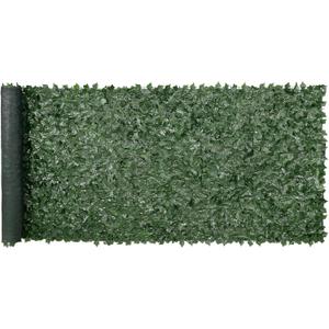 VEVOR Artificial Ivy Privacy Fence Screen, 59 x 158 in Faux Ivy Vine Leaf Hedges Fence, Greenery Privacy Fence with Mesh Cloth Backing, Green Wall Decoration for Outdoor Garden, Yard, Balcony