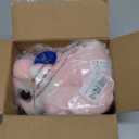 My OLi Bunny Stuffed Animal 8.5in Plush Rabbit Stuffed Bunny with Floppy Ear Bedtime Friend Soft Toy Gifts for Girls Boys Kids, Pink