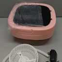 Portable Washing Machine, Mini Washer,11L Upgraded Large Capacity Foldable Washer.Deep Cleaning of Underwear, Baby Clothes and Other Small Clothes.Suitable for Apartments, Dormitories, Hotels.(Pink)