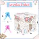 AmazingSpark 28in Jumbo Gender Reveal Gift Box Kit with Oversized Box Giant Pull Bows for Gender Reveal Baby Shower Birthday Party Decor(We Can Bearly Wait)