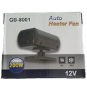 GB-8001 Auto Heater Fan 2000W, 12V