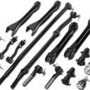 A-Premium Set of 16, Front Upper & Lower Control Arm, Sway Bar Link, Upper & Lower Ball Joint, Inner & Outer Tie Rod End, Compatible with Jeep Grand Cherokee 1993 1994 1995