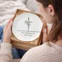 I Can Do All Things Through Christ Who Strengthens Me Ring Dish  Christian Ceramic Jewelry Tray, Inspirational Bible Verse Trinket Holder