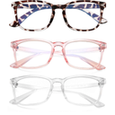 GAOYE 2Pack Kids Blue Light Blocking Glasses - TR90 Unbreakable Computer Screen Glasses for Boys & Girls