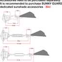 SUNNY GUARD Sun Shade Sail 20' x 26' Rectangle Butter Cream UV Block Sunshade for Backyard Yard Deck Patio Garden Outdoor Activities and Facility(We Make Custom Size)