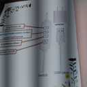 Orange Mushroom Lamp Dimmable Table Lamp with 3 Lighting Modes Retro Mushroom Light for Room Aesthetic Modern Lighting for Bedroom Living Room Home Decor & Gifts