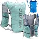 Hydration Pack Running Vest with 1.5L Water Bag - Lightweight Marathon Hiking Backpack for Men and Women