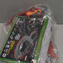 3-in-1 Slot Car Race Track Set with 4 High-Speed Cars, Electric Track, Dual Racing Game with Lap Counter & 2 Controllers, and Circular Overpass Design  Toy Gift for Boys Kids Ages 4-6 6-8 8-12