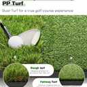 Premium Dual-Turf Golf Mat: 5x4ft, 6x4ft, 21mm to 50mm Thickened Base for Backyard, Driving Range, Indoor & Outdoor Practice Hitting, Swing & Chipping, Ideal Gifts for Men Dad Husband, Pro 5x4ft 21mm to 45mm Base