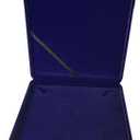 Jewelry Set Velvet Box Necklace Earring Ring Necklace Bracelet Gift Display Case Wedding Jewelry Storage Holder (Royal Blue For Chunky Collar Necklace)