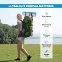 REDCAMP Foldable Foam Camping Pads for Sleeping, Waterproof Closed Cell Foam Camping Sleeping Pad - Ultra-Lightweight for Hiking & Backpacking, R-2.1 Insulated, Royal Blue/Grey/Green/Brown/Khaki