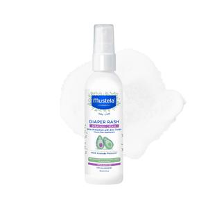 Mustela Baby Diaper Rash Cream Spray Touch-Free protectant with Zinc Oxide & Natural Avocado - Treats, Soothes and Prevents Diaper Rash- Fragrance-Free - 3 fl. oz
