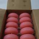 10 Hour Pink Floating Candles Large 3" Unscented Dripless Pool Water Wax Floating Candles for Vases, Centerpieces at Valentine's Day Wedding, Party, Holiday, Set of 12