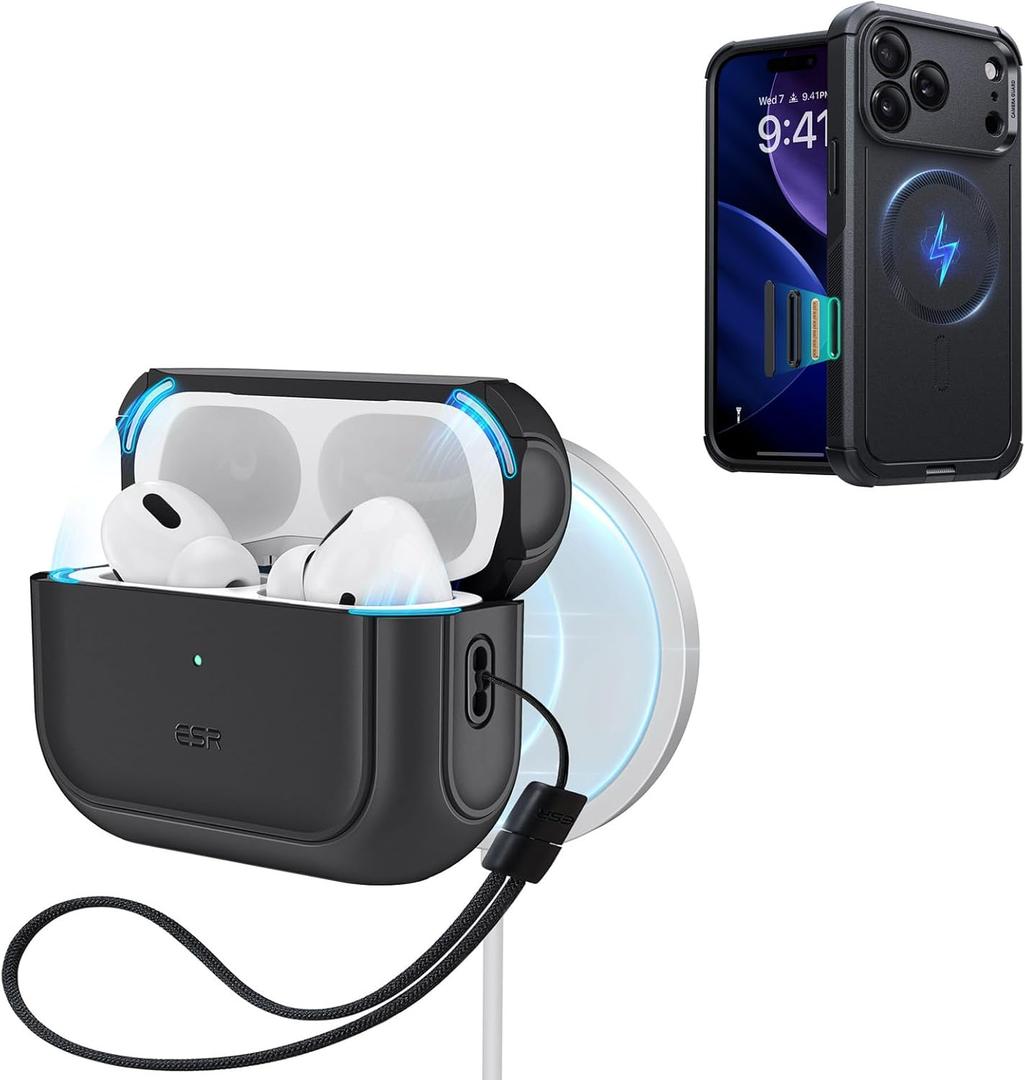 ESR for iPhone 17 Pro Max Case for AirPods Pro 3 Case
