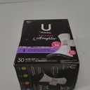 U by Kotex Balance Pads with Wings, Ultra Thin, Overnight, Extra Heavy Absorbency, 30 Count
