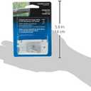 Prime-Line F 2667 Sash Lock, 2-1/16 In. Hole Centers, Fits Single and Double Hung Vinyl Windows, Vinyl Construction, White, (Single Pack)