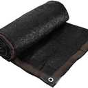 Tarpaulin,Waterproof Heavy Duty Sunshading Net Shade Moisturizing Agriculture Camping Outdoor Tarp Sunscreen/Black / 2X4M (Black 2X4M)