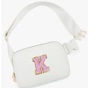 Birthday Gifts for 4 5 6 7 8 9 10 11 12 13 Year Old Girls,Gifts for Teens Kids Daughter Sister Her,Two Way Zipper Crossbody Bag Fanny Pack Belt Bag Cute Trendy Stuff - Cream,K