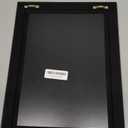 VIYYIEA Vintage Gold Framed Wall Art, Retro Dark Dried Wildflower Canvas, Aesthetic Classic Botanical Baby Breath Bouquet art, Victorian Wall Decor for Gallery Living Room Bathroom, 12x16inch