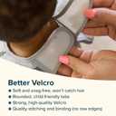 Tiny Twinkle Long Sleeve Bib for Babies & Toddlers | Waterproof Smock Bib for Eating | Machine Washable & Mess-Proof Feeding Essentials | Newborn Shower Gift (Dinosaur, 624M)