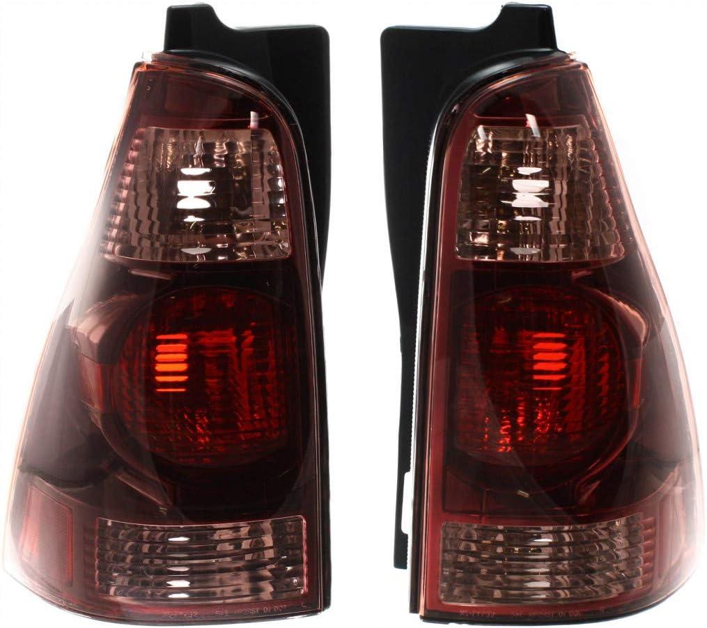 For Toyota 4Runner 2003-2005 Tail Light Assembly Unit Driver and Passenger Side Pair DOT Certified TO2800147 + TO2801147