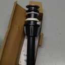 Pop Up Bathroom Sink Drain - Bathroom Sink Stopper with Overflow for Faucet Vessel, Push Type Bathroom Sink Vanity Assembly with Strainer, Brushed Nickel