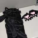 GIFTINBOX Cat Costume For Girls, Animal Costume, Black Cat Dalmatian Costume for Kids, Halloween Costumes for Kids , Size Xs