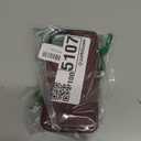 ONETOP Compatible with iPhone 13 Wallet Case with Card Holder, PU Leather Kickstand Card Slots Case, Double Magnetic Clasp Durable Shockproof Cover 6.1 Inch(Brown)