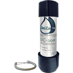 CuZn UC-200 Under Sink Water Filter, NSF/ANSI 42 & 372, 5-Year Filter Life