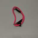 Martingale Dog Collar, 5/16 High-Strength Nylon Rope Slip Collar with Spring-Loaded Adjustable Stopper for Small, Medium & Large Dogs(Pink, 22 inch)