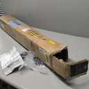 Room Divider, 4 Panel Folding Privacy Screen, 88 Portable Separating with 3 Metal Feet, Partition Room Dividers, Lightweight Freestanding Wall Divider Screen for Office Bedroom Hospital(Black)