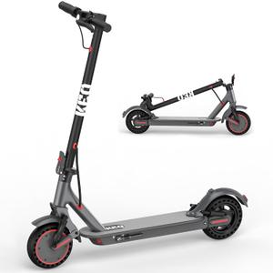 KEQ Electric Scooter Adults 10"/8.5" Tires,22/19Mph 500/350W Motor 19/30 Miles Range Dual Suspension Shock Absorption Dual Braking System Portable & Foldable E Scooter for Travel and Campus Use