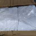 Bulk Case Pack of 20 Flat Sheets - Queen Size Flat Sheets - White