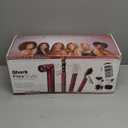 Shark FlexStyle Air Styling & Drying System, Powerful Hair Dryer Brush & Multi-Styler with Auto-Wrap Curlers, Diffuser, Paddle Brush, Round Brush, Concentrator Attachment, Black Cherry, HD457CR